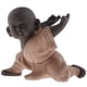 thumbnail image 1 of Figura de monje pequeño, estatua tradicional de Buda pequeño y adorable, decoración para mascotas de té. Estilo B, 1 of 8