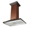 thumbnail image 2 of ZLINE 36 in. Designer Series Hand Hammered Copper Island Mount Range Hood (8GL2Hi-36), 2 of 6