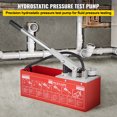 thumbnail image 2 of VEVOR Hydrostatic Pressure Test Pump, Test Up to 25 bar/2.5 MPa, 3.2 Gallon Tank, Hydraulic Manual Water Pressure Tester Kit w/ Two Unit Gauge & R 1/2" Connection, for Pipeline Fluid Pressure Testing, 2 of 9