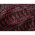 thumbnail image 4 of oneOone Silk Tabby Fabric Stripe|Swirl & Floral Block Printed Craft Fabric BTY 42 Inch Wide, 4 of 4