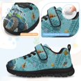 thumbnail image 4 of Uourmeti Green Tractors Running Shoes for Boys Non Slip Running Walking Casual Sneakers Lightweight Lace Up Sports Athletic Shoes Kids Youth Cars Sneaker, 4 of 7
