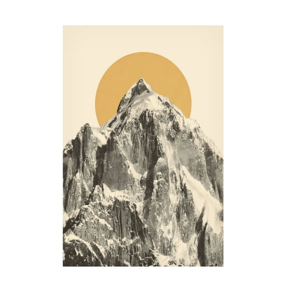 Trademark Fine Art Florent Bodart Mountainscape Canvas Wall Art