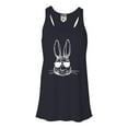 thumbnail image 1 of Go All Out Bunny Face With Sunglasses Sleeveless Tank Top T-Shirt Mens/Women/Flowy/Fitted, 1 of 2