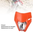 thumbnail image 4 of Faro Delantero De Motocicleta, Iluminación Clara Estética Resistente A La Intemperie, Faro De Motocicleta Antiimpacto De Potencia De 35W Para Moto, 4 of 7