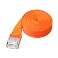 thumbnail image 3 of Sangles d'Emballage pour Ceintures de Valise, Réglables Robustes, 200cmx2.5cm, Sangles de Bagages Orange, 3 of 8