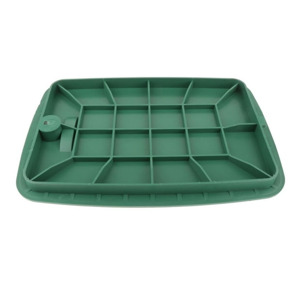 Tapa de repuesto para caja de válvulas, resistente, para jardín, pradera, subterránea, de primera calidad. 14 pulgadas