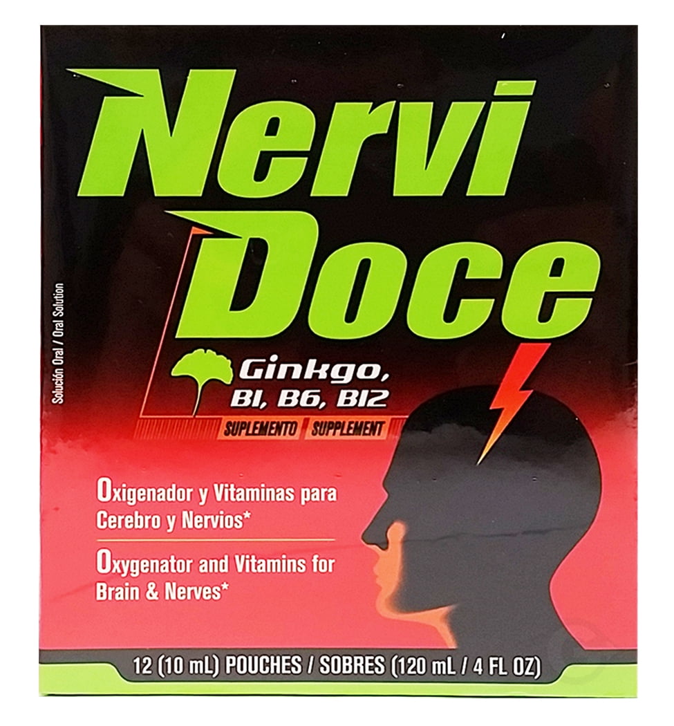 Nervidoce Multivitamin 4 oz fl Envelopes.- Multivitaminico (Pack of 1)