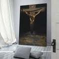 thumbnail image 3 of Salvador Dali Wall Art Prints 《Christ of Saint John of The Cross》 Poster Wall Art Poster Gifts Bedroom Prints Home Decor Hanging Picture Canvas Painting Posters 16x24inch(40x60cm), 3 of 6