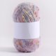 thumbnail image 1 of Gorro de lana polar de mohair con puntos de colores, hilo tejido a mano, bufanda, sombrero, bolso, material para muñecas listo para usar, hilo, 1 of 6