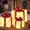 Cashmere Snowflake, variant on Set of 3 Lighted Christmas Gift Boxes, Pre-lit LED Present Decorations with Bows, Battery Operated Light Up Boxes for Indoor Outdoor Xmas Tree, Yard, Porch Holiday Decor