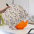 thumbnail image 3 of HELLHERO Butterflies Teapot Dust-Proof Cover Keep Warm Insulation Teapot Protective, 3 of 8