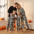 thumbnail image 2 of Nibbcoa Halloween Pajamas for Family Pumpkin Print Long Sleeve Tops + Pants Set, 2 of 10