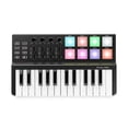 thumbnail image 1 of WORLDE Panda MINI Controlador de teclado MIDI USB ultraportátil de 25 teclas 8 almohadillas de dispa WORLDE Controlador MIDI, 1 of 7