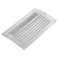 Big sale 250x150mm Air Vent Louver Grill Cover Stainless Steel Duct