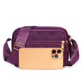 thumbnail image 3 of Bolso de mujer de tela Oxford con hilo de bordar a prueba de agua, bolso de hombro, bolso de madre de mediana edad, bolso de mensajero, bolso de tela informal para suegra, mochila estampada, 3 of 6