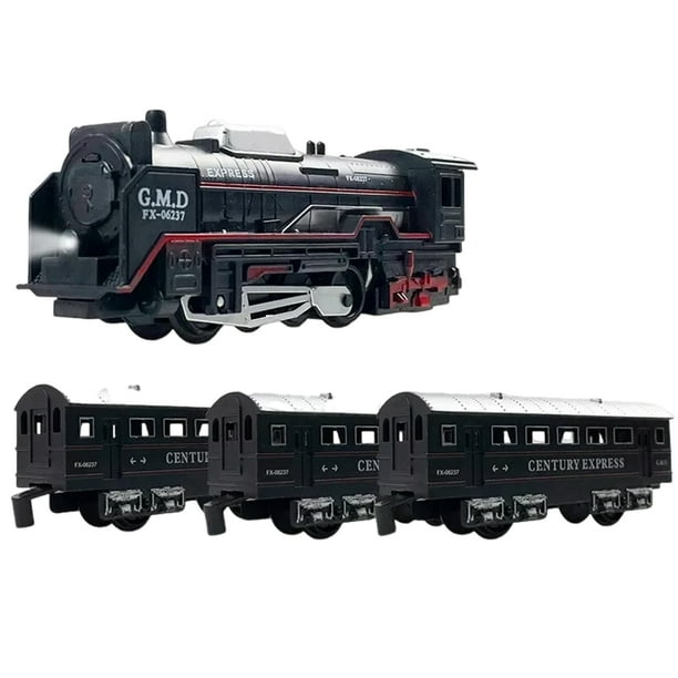 Bewildely Modelo de pista de plástico duradero para jóvenes entusiastas del tren, vías de ferrocarril, juguetes de tren eléctrico para niños Kits de construcción modelo Tipo C