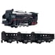 thumbnail image 1 of Bewildely Modelo de pista de plástico duradero para jóvenes entusiastas del tren, vías de ferrocarril, juguetes de tren eléctrico para niños Kits de construcción modelo Tipo C, 1 of 6
