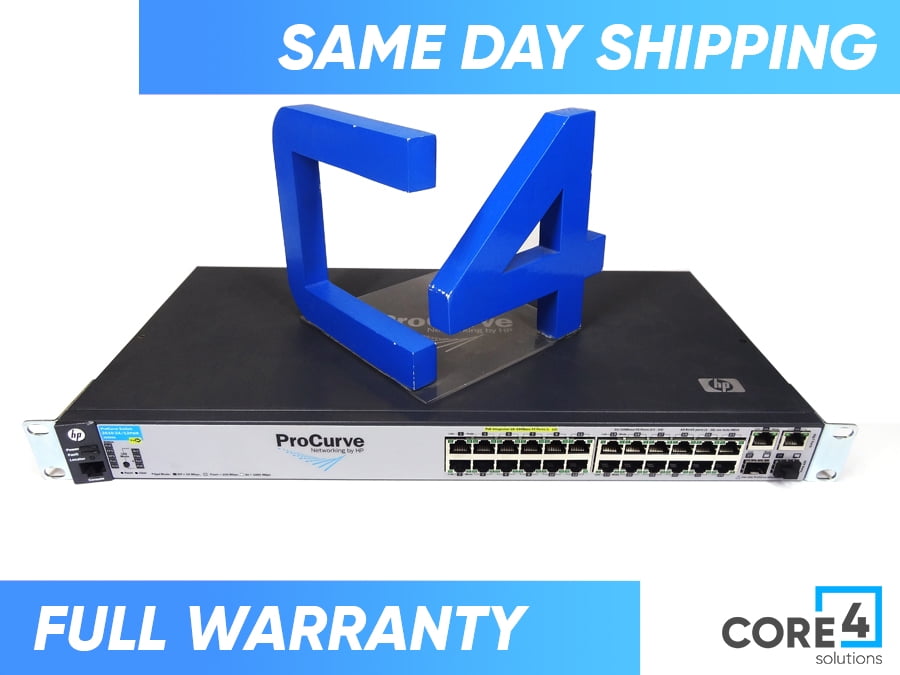 HP ProCurve 2610-24 – Switch Gigabit Ethernet 24 Ports (J9085A) D'occasion – Parfait Pour Le Rack