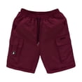 thumbnail image 5 of YgkuHd Men's Cargo Shorts, Quick Dry Elastic Waist Multi Pocket Outdoor Casual Summer Beach Workout Shorts Outdoor Summer Shorts, 5 of 6