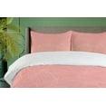 thumbnail image 4 of Ambesonne Floral Duvet Cover Sets, Wild Nature Leaf, 2-King, Peach Coral, 4 of 7