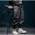 thumbnail image 3 of New American Vintage Multi-Pocket Cargo Pants For Men Casual Y2K Outdoor Streetwear Joggers Sweatpants Wide-Leg Track Trousers, 3 of 6