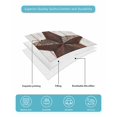 thumbnail image 5 of Quilts Twin XL Size, Farmhouse Soft Comforter Bedding Set for Bed, Rustic Brown Country Star Barn Berry Wooden Lightweight Quilted Bedspread with Pillow Cover(2 Pieces) for All Season, 68x98 Inch, 5 of 6
