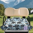 thumbnail image 3 of Uourmeti Golf Cart Seat Covers Portable, Compatible with Cart Car Sports, Golfcart Cushion Cover Fit for EZGO Club Car, Tropical Fronds Print, 3 of 8