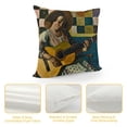 thumbnail image 4 of YINGXI Johannes Vermeer Throw Outdoor Square Decorative Cushion Covers 20x20in, 4 of 5