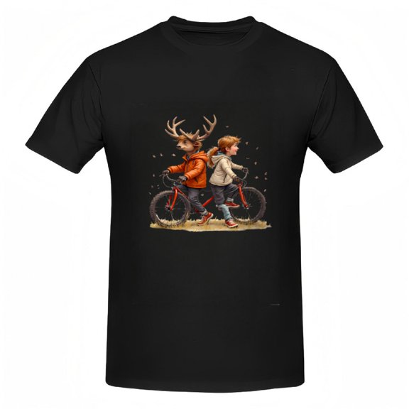 Whimsical Animal Friends Graphic Tee / T-Shirt
