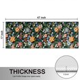 thumbnail image 5 of Kitchen Rugs Sets Of 2,Pioneer Flower Floral Print Pattern Anti Fatigue Kitchen Mat Rugs Non Slip Washable,Decorative Kitchen Floor Mats for Kitchen,Sink,Laundry,17"X47", 5 of 5