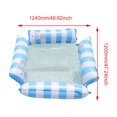 thumbnail image 3 of Cama Flotante Inflable Sillas Flotantes Inflables Portátiles para Piscina Playa Al Aire Libre, 3 of 9