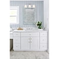 thumbnail image 6 of Crystorama Fulton 3 Light Polished Nickel Bathroom Vanity - 23.25'' W x 9.25'' H x 7.5'' D, 6 of 11