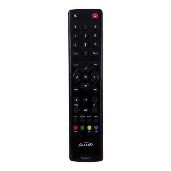 DEHA Kalley RC3000M11 TV Remote Control Television