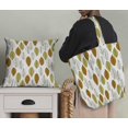 thumbnail image 5 of Soimoi Poly Georgette Fabric Leaves Block Fabric Prints by Yard 52 Inch Wide, 5 of 5