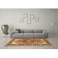 thumbnail image 3 of Ahgly Company Indoor Rectangle Persian Brown Traditional Area Rugs, 7' x 10', 3 of 4