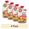 (4 pack) Earth's Best Organic Stage 2 Baby Food, Peach Mango, 4 oz Pouch