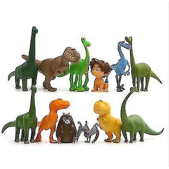 12pcs/lot The Good Dinosaur Arlo Figure Toy Model-SHUNJING