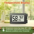 thumbnail image 3 of 6 Pack Mini Hygrometer Thermometer, Small Digital Indoor Humidity & Temperature Gauge, ℉ Monitor for Humidor, Reptile Tank, Mason Jars, Thermostat - Friendly Climate Tracking Tool, 3 of 4