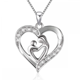 thumbnail image 1 of Sterling Silver Heart Pendant Necklace, 1 of 4