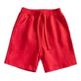 thumbnail image 2 of YTDSCS Kids Baby Cotton Soft Shorts for Girls Boys Summer Casual Five Pants 1-10 Years Solid Coloured Jogger Shorts Pants for Toddler, 2 of 9