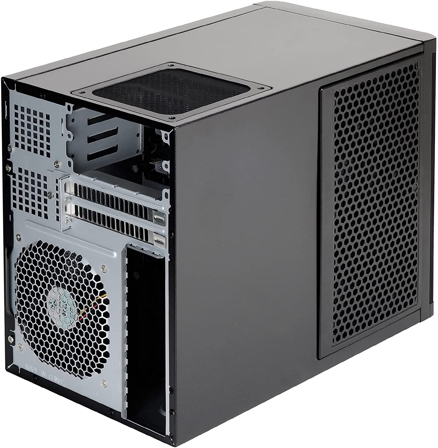 SilverStone Technology DS380B Premium Mini-Itx/DTX Small Form Factor NAS Computer Case, Black Newest Version DS380B-x