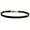 Black, variant on Hilason Horse Adjusts 3/4" - 26" Size Leather Breast Collar Wither Strap