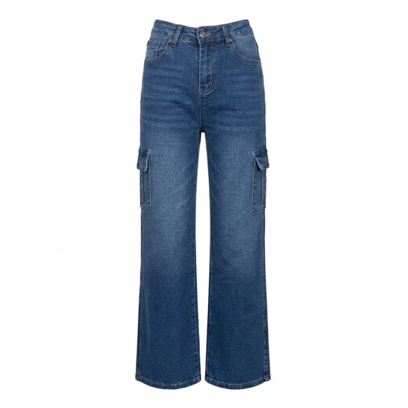 Jeans Quarry para Dama, Cargo Azul Talla 9