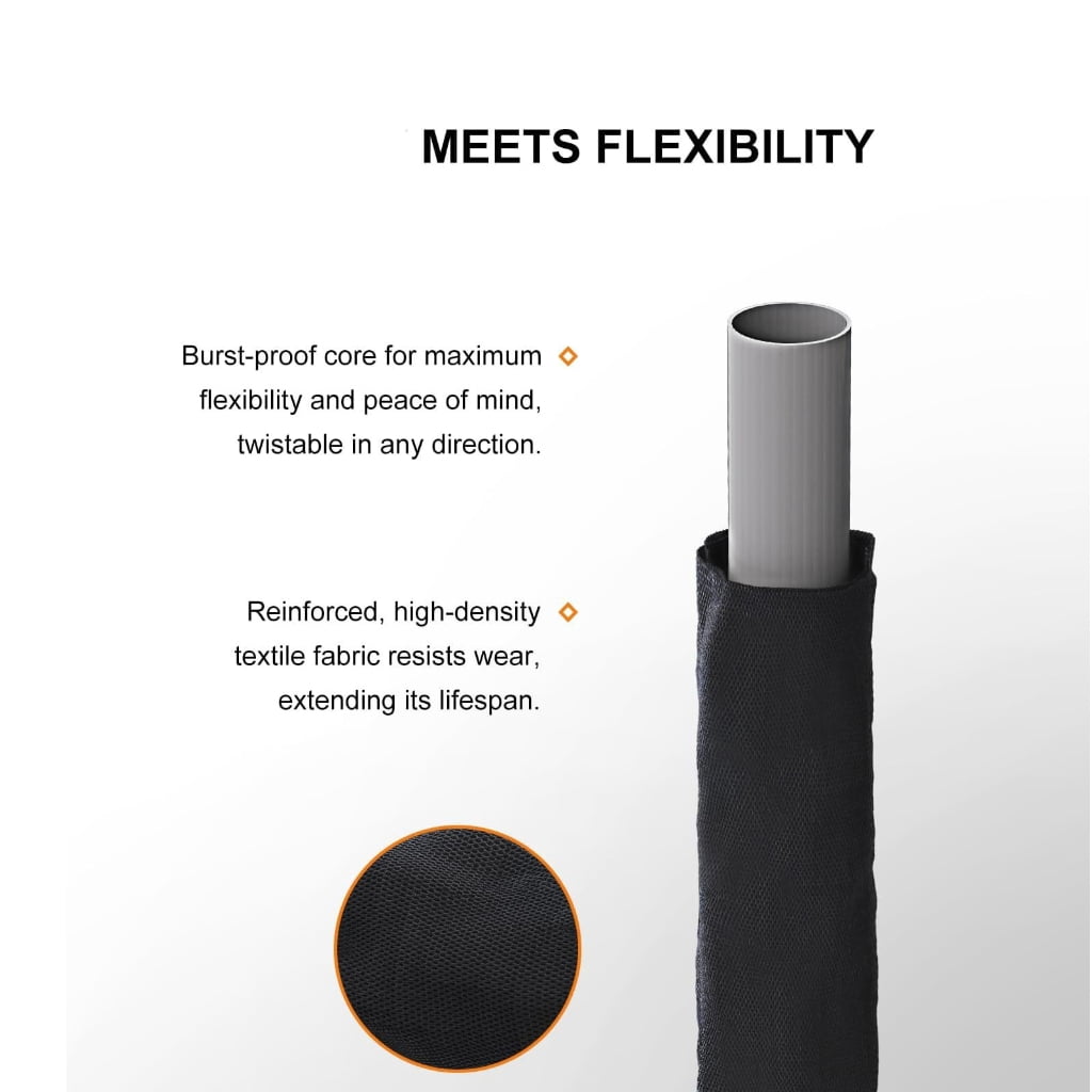 Industrial Strength Retractable Garden Hose Triple Layer Reinforced Design for High Pressure and Temperature Resistance