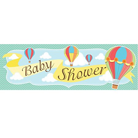 Creative Converting Up Up Away Giant Party Banner Baby Shower Creative Converting Up Up Away Giant Party Banner Baby Shower