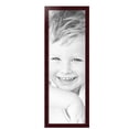 thumbnail image 2 of ArtToFrames 12" x 36" Mahogany Picture Frame, 12x36 inch Brown MDF Poster Frame (WOM-3978),  Pack, 2 of 8