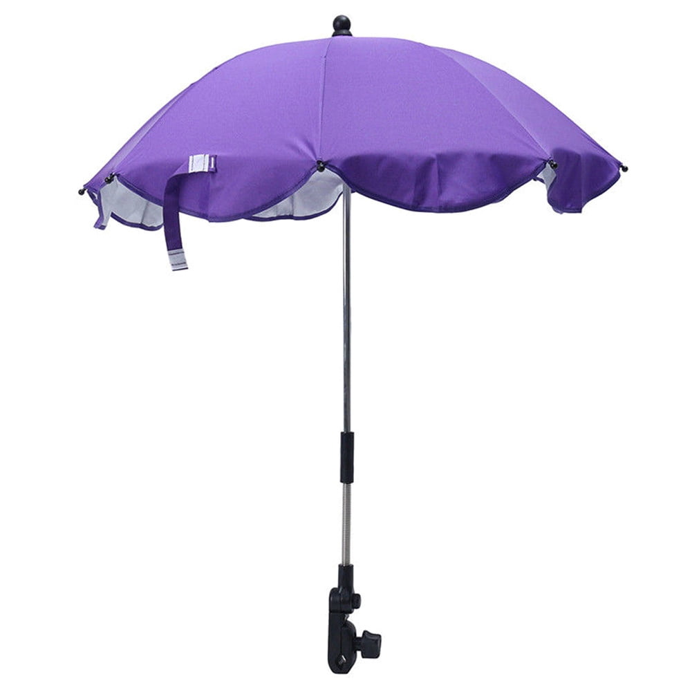 SPRING PARK Kids Baby Unisex Sun Umbrella Parasol Buggy Pushchair Pram Stroller Shade Canopy Baby Stroller Accessories Rain Covers Travel Umbrella