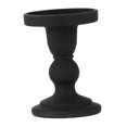 thumbnail image 3 of 2x Portavelas de pilar negro de vidrio Soporte de vela Candelabro Festival Boda Velas Cena Decoración de escritorio Adornos Altura 114 cm 136 cm Macarena Portavelas de pilar, 3 of 8