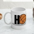 thumbnail image 4 of CafePress - Hoops Mug - 11 oz Ceramic Mug - Novelty Coffee Tea Cup, 4 of 6
