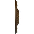 thumbnail image 4 of Ekena Millwork 26"OD x 3"P Tristan Ceiling Medallion (Fits Canopies up to 5 1/2"), Hand-Painted Root Beer Crackle, 4 of 5